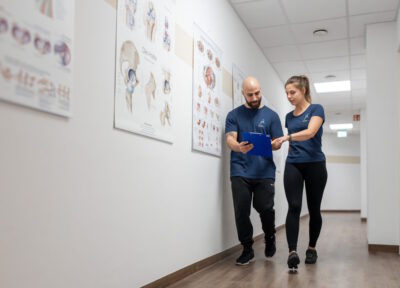 Physiotherapeuten im fachlichen Austausch