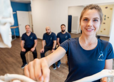 Physiotherapie Schulung Gruppe